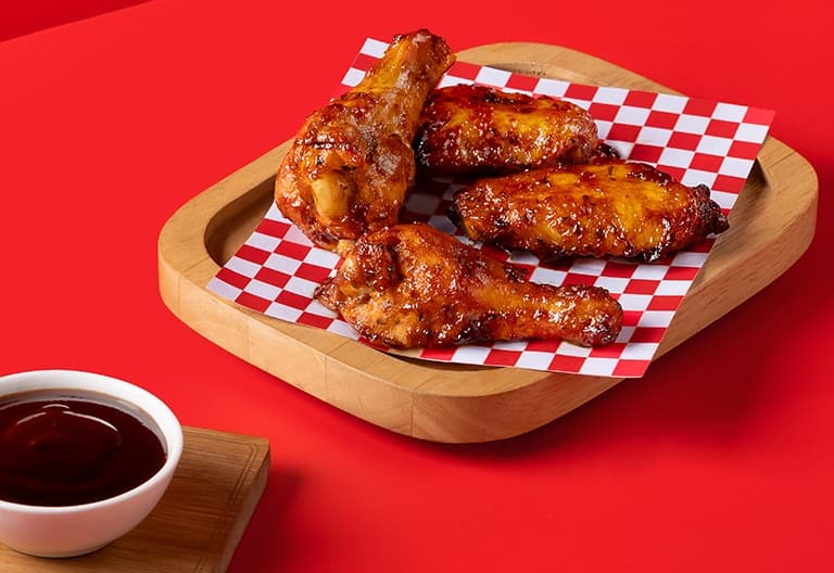 BBQ Wings (4Pcs)