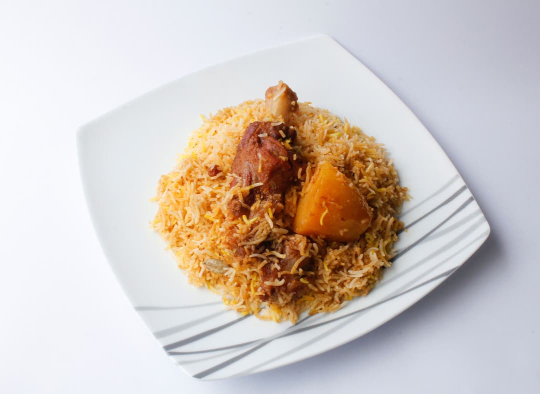 Special Basmati Mutton Kacchi